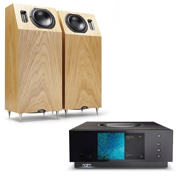 Стереокомплект Naim + Neat №4 natural oak артикул 166331Si-1