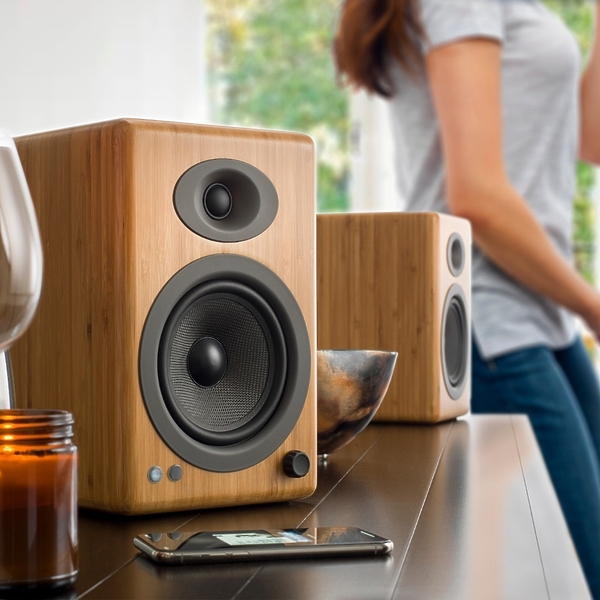 Полочная акустика Audioengine A5+ BT Hi-Gloss White артикул 239682Si-1 фото 13