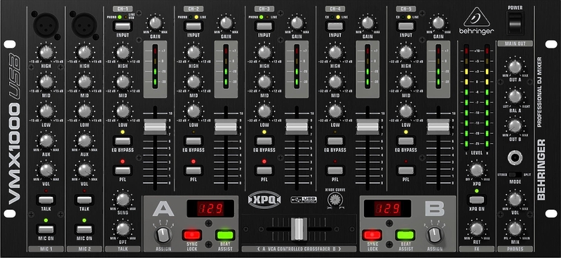 Микшер Behringer VMX1000USB артикул 127101Si-1