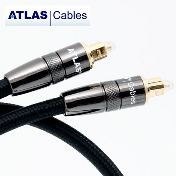Кабель межблочный аудио Atlas Mavros Glass Fibre Optic 2.0m артикул 120053Si-1