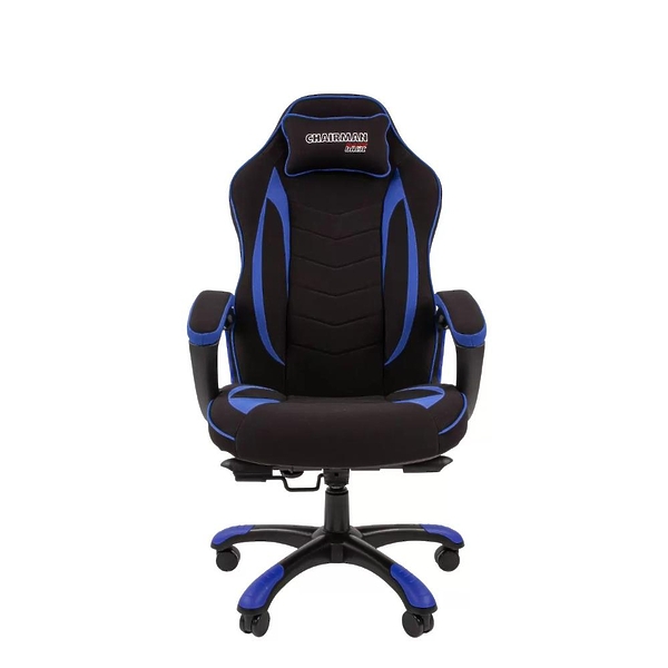 Кресло игровое Chairman game 28 00-07059198 Black/Blue артикул 269970Si-1 фото 3