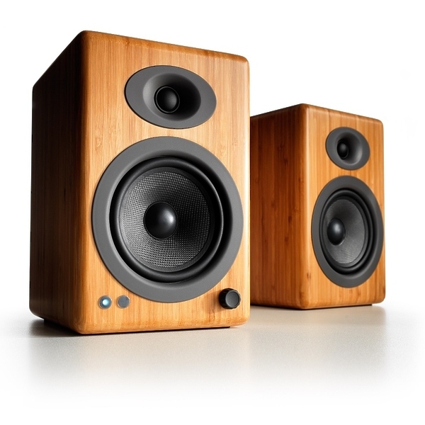 Полочная акустика Audioengine A5+ BT Bamboo артикул 239683Si-1