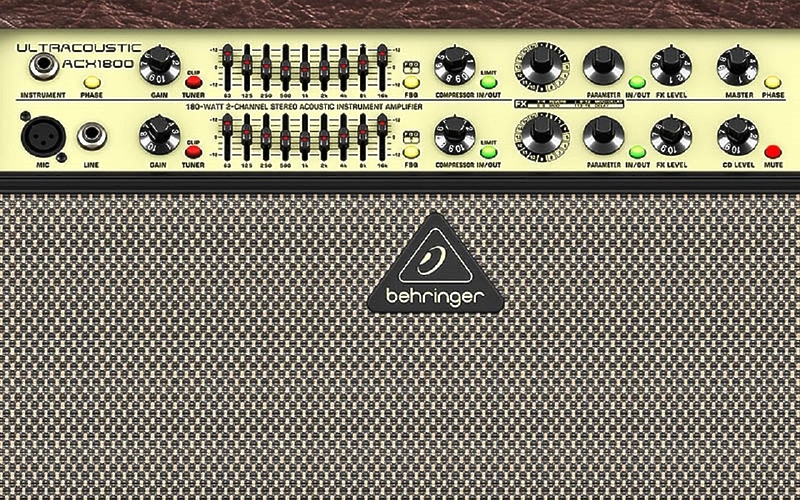 Комбо усилитель Behringer ACX1800 артикул 121727Si-1 фото 5