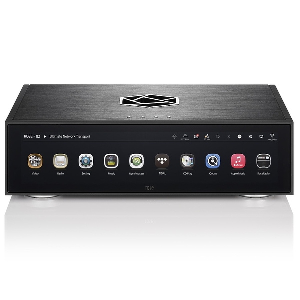 Сетевой аудио проигрыватель Rose RS130 Black артикул 330960Si-1 фото 4