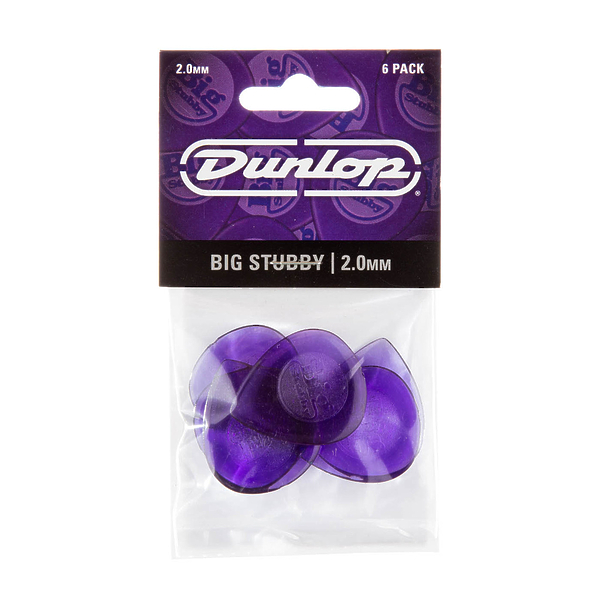 Медиаторы Dunlop 475P200 Big Stubby (6 шт) артикул 319784Si-1