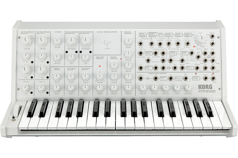 Аналоговый синтезатор KORG MS-20 FS WHITE артикул 241942Si-1