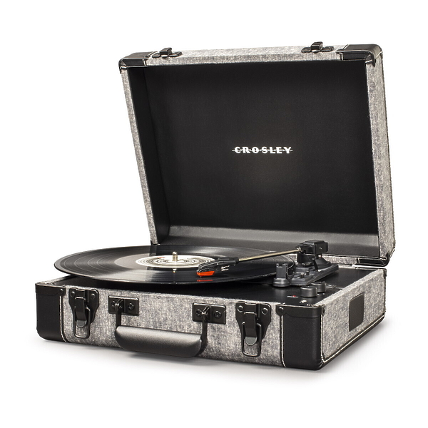 Проигрыватель винила Crosley Executive Deluxe Smoke CR6019D-SMK артикул 197402Si-1