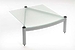 Atacama EQUINOX RS Single Shelf Module Hi-Fi - 195mm Silver/ARC glass