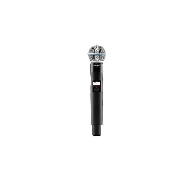 Радиосистема Shure QLXD24E/B58 G51 с ручным передатчиком BETA58, диапазон 470 - 534 MHz артикул 188029Si-1 фото 4