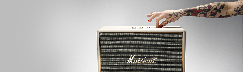Портативная акустика Marshall Woburn black артикул 110332Si-1 фото 12
