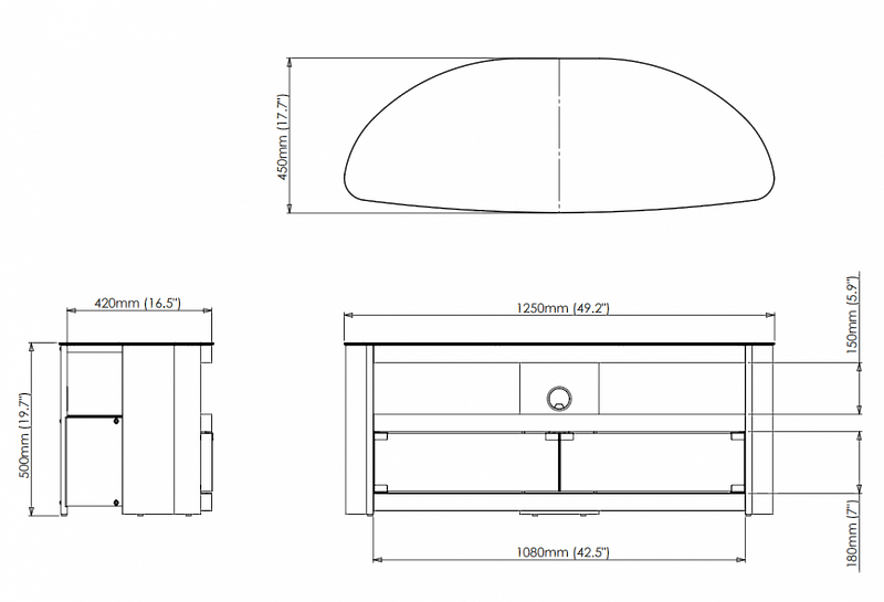 Тумба AVF FS125BURXO + FL602 артикул 210062Si-1 фото 6