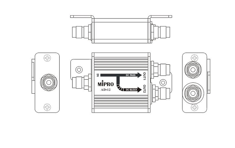 Сплиттер MIPRO AD-12 артикул 294989Si-1 фото 3