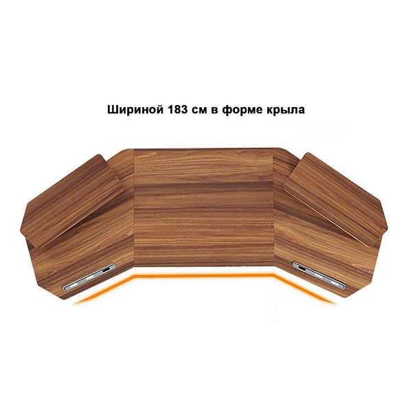 Стол игровой EUREKA ERK-ED71-WN артикул 299202Si-1 фото 5