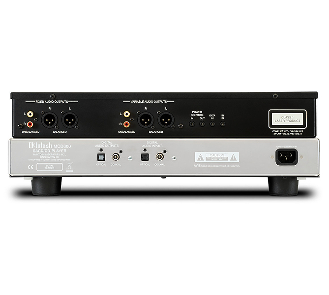 CD проигрыватель McIntosh MCD600 артикул 181287Si-1 фото 6
