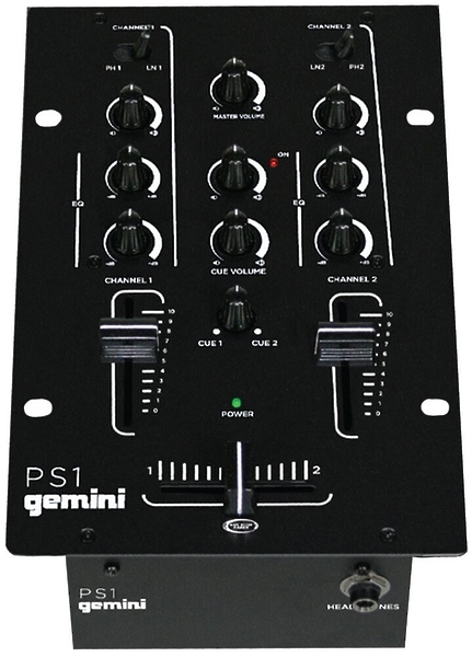 Микшер Gemini PS1 DJ артикул 127002Si-1