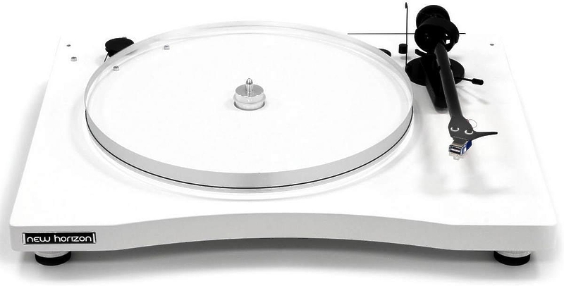 Проигрыватель винила New Horizon Model 201 (AT-91R) White артикул 284193Si-1