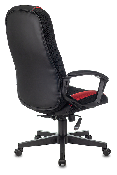 Кресло Zombie 9 RED (Game chair 9 black/red textile/eco.leather cross plastic) артикул 263355Si-1 фото 6