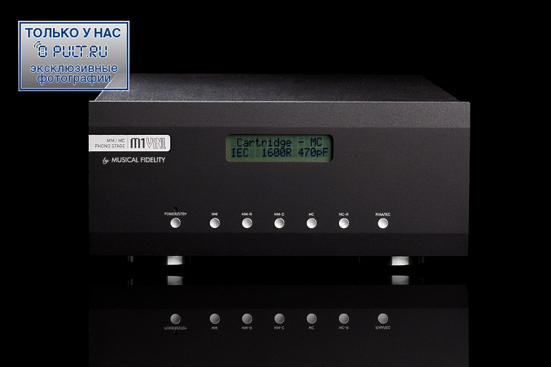 Фонокорректор Musical Fidelity M1 ViNL black артикул 102556FV-1 фото 7