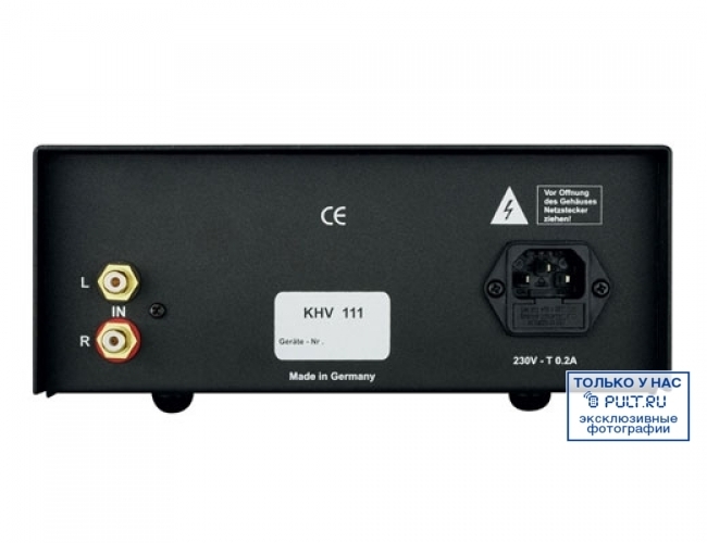 Усилитель для наушников Vincent KHV-111MK black артикул 242386FV-1 фото 3