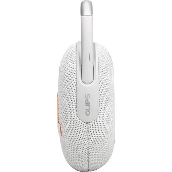 Портативная колонка JBL Clip 5 White артикул 312789Si-1 фото 6
