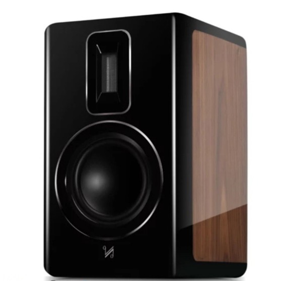 Полочная акустика Quad Revela 1 Hi-Gloss Walnut & Black артикул 302345Si-1 фото 3