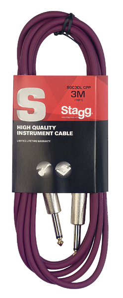 Гитарный кабель Stagg SGC3DL CPP артикул 308789Si-1