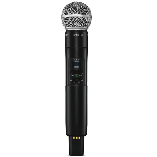 Ручной передатчик Shure SLXD2/SM58 H56 (518-562MHz) артикул 225171Si-1