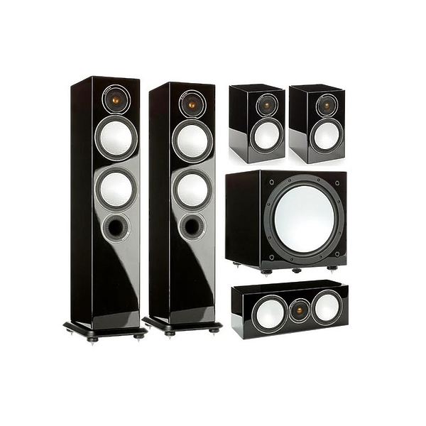 Напольная акустика Monitor Audio Silver 6 high gloss black артикул 101153Si-1 фото 4