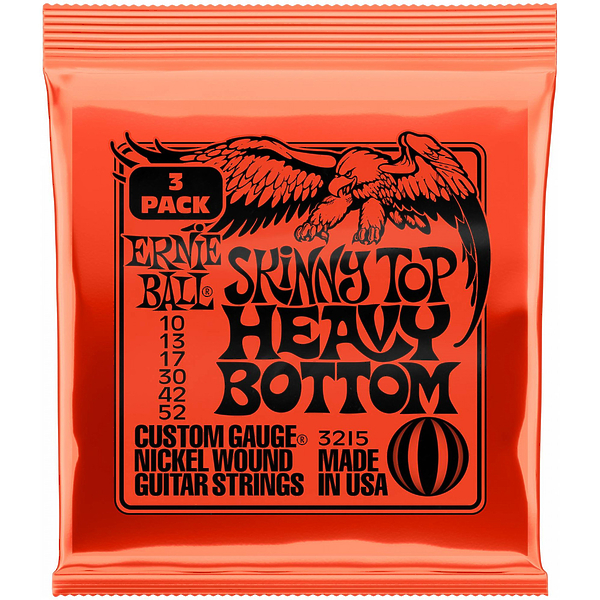 Струны для электрогитары Ernie Ball 3215 Nickel Wound Skinny T Heavy B Slinky артикул 291384Si-1