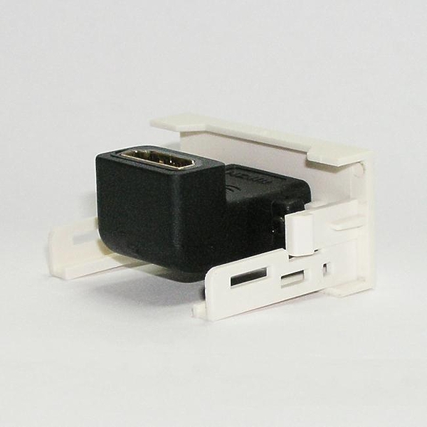 Розетка HDMI с переходником 90? / Dr.HD SOC HDMI 90? CM артикул 111021Si-1 фото 3