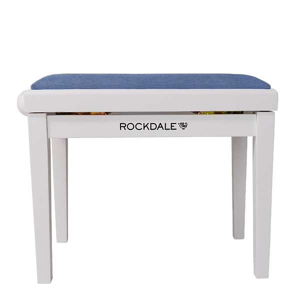 Банкетка ROCKDALE RHAPSODY 131 SV WHITE ROYAL BLUE артикул 303681Si-1