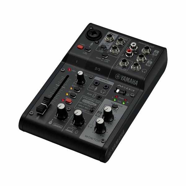 Микшер Yamaha AG03MK2 Black артикул 323545Si-1 в интернет-магазине «HiFiRussia»
