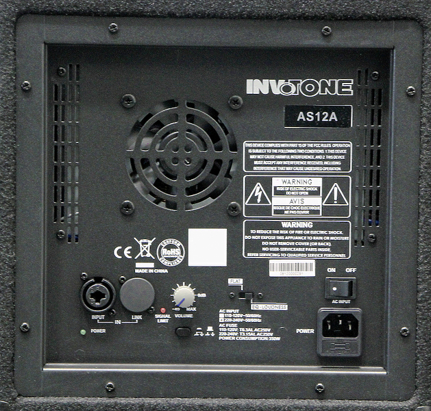 Акустическая система Invotone AS12A артикул 122231Si-1 фото 3