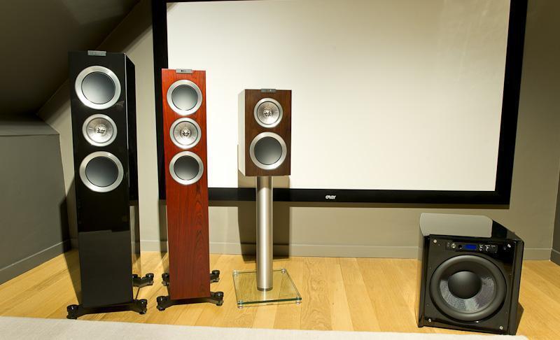 Напольная акустика KEF R500 rosewood (пара) артикул 400680FV-1 фото 5