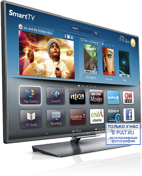 LED телевизор Philips 40PFL8007T/12 артикул 329817FV-1 фото 8
