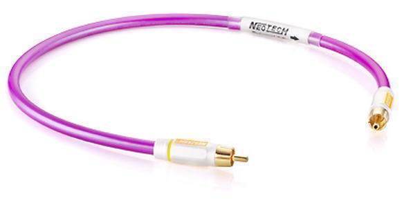 Цифровой коаксиальный кабель Neotech NEVD-4001 0.5m артикул 250256Si-1