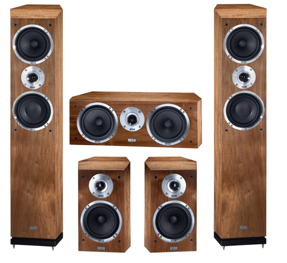 Heco Celan XT Center 4 walnut артикул 438568FV-1 фото 4