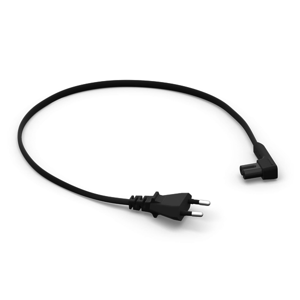 Сетевой кабель Sonos PCS1SEU1BLK One/Play:1 Short Power Cable Black 0,5 m артикул 220971Si-1