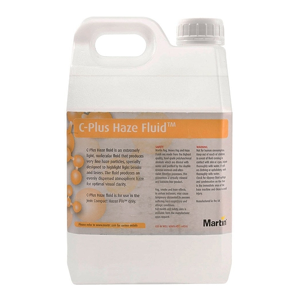 Жидкость для генератора тумана Martin C-Plus Fluid 2.5 L артикул 181207Si-1