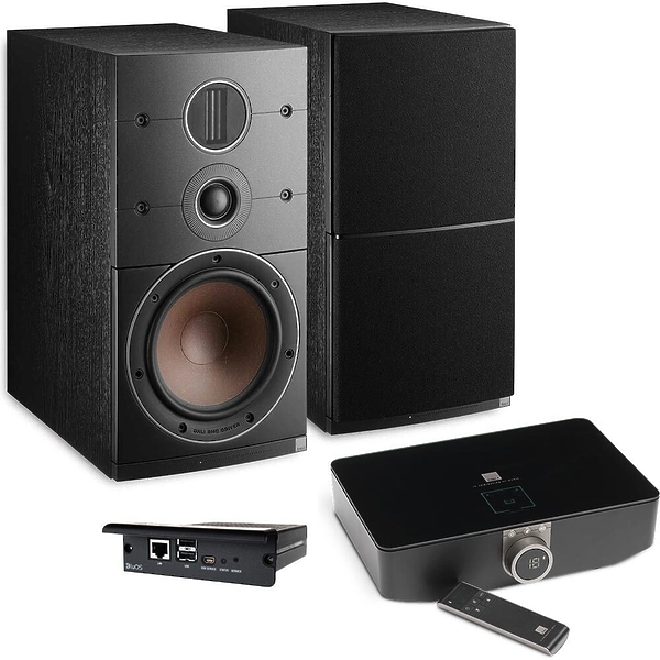 Полочная акустика Dali Callisto 2 C black + DALI Sound Hub + BluOS Module артикул 217413Si-1