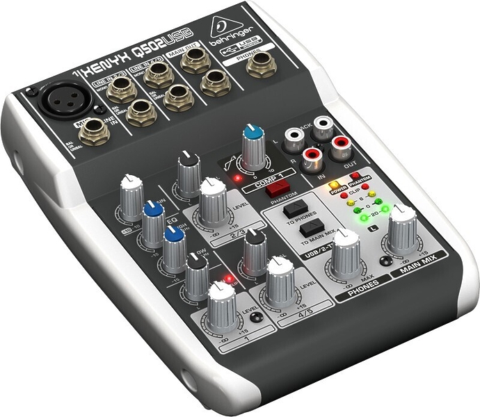 Микшерный пульт Behringer Q502USB артикул 106683Si-1 фото 6