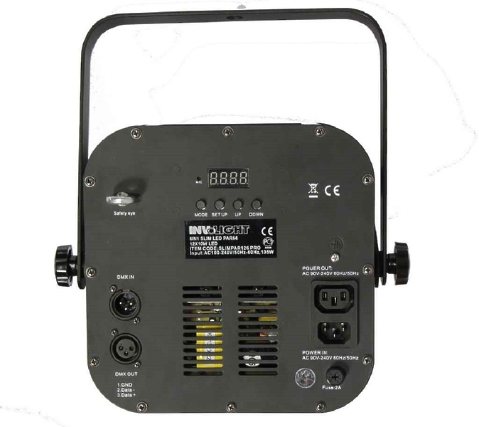 Световое оборудование Involight SLIMPAR126PRO артикул 146243Si-1 фото 3
