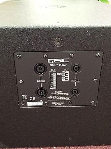 Сабвуфер QSC GP212 артикул 124343Si-1 фото 5