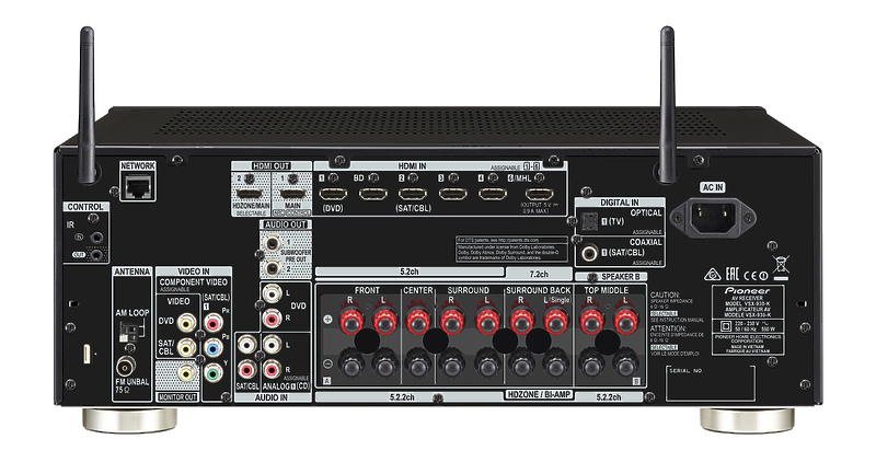 AV ресивер Pioneer VSX-930-K артикул 121651Si-1 фото 5