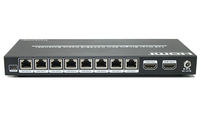 HDMI делитель 1x8 с удлинением по UTP / Dr.HD SC 184 Plus артикул 143223Si-1 фото 4