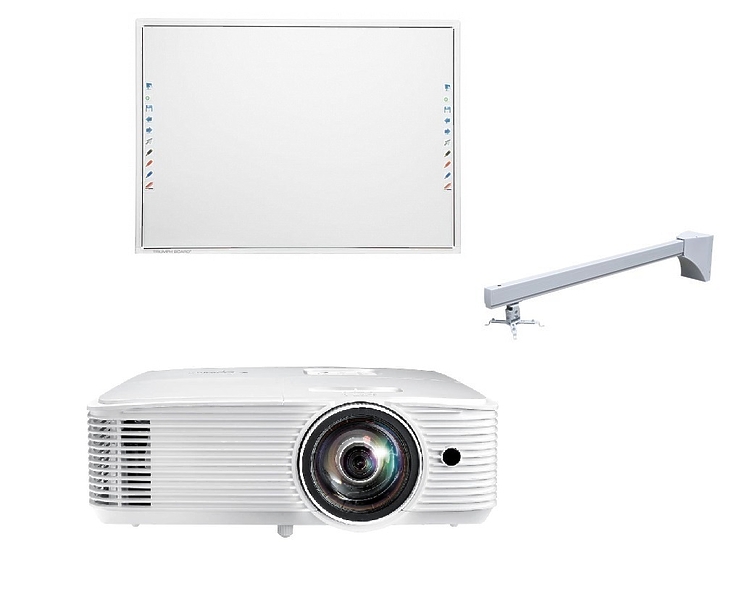Интерактивный комплект Optoma X309ST + TRIUMPH BOARD 78" MULTI Touch10 + Wize WTH-140 артикул 255896Si-1