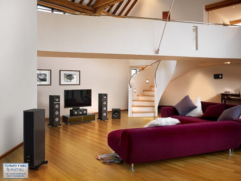 Напольная акустика KEF Q500 black oak vinyl артикул 400822FV-1 фото 3