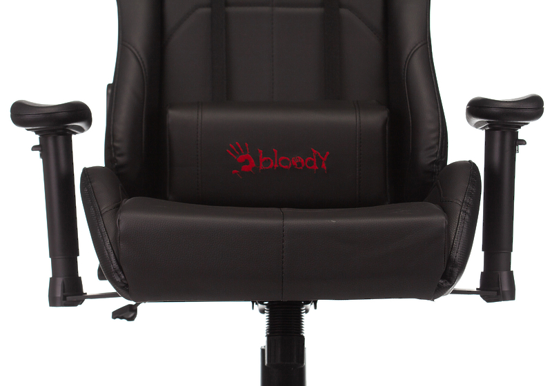 Кресло A4Tech BLOODY GC-550 (Game chair Bloody GC-550 black eco.leather cross) артикул 263445Si-1 фото 9