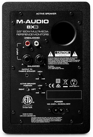 Студийный монитор M-Audio BX3 артикул 237254Si-1 фото 4