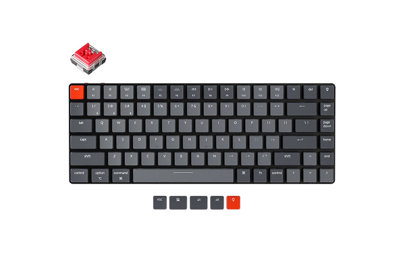 Беспроводная механическая ультратонкая клавиатура Keychron K3E1Z артикул 267333Si-1